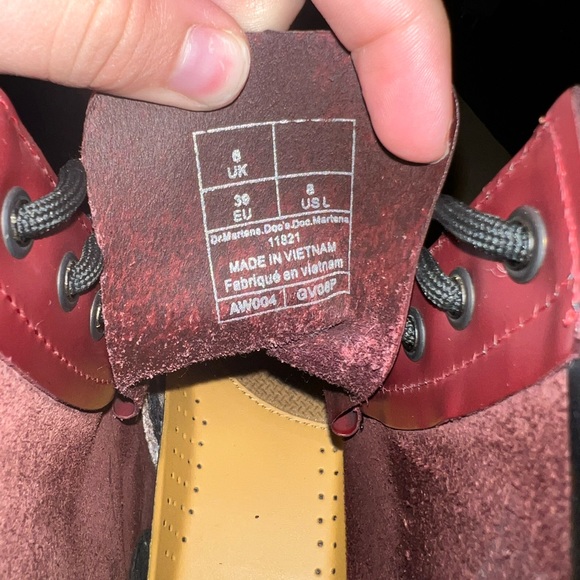 Dr. Martens 1460 cherry red - Picture 5 of 5